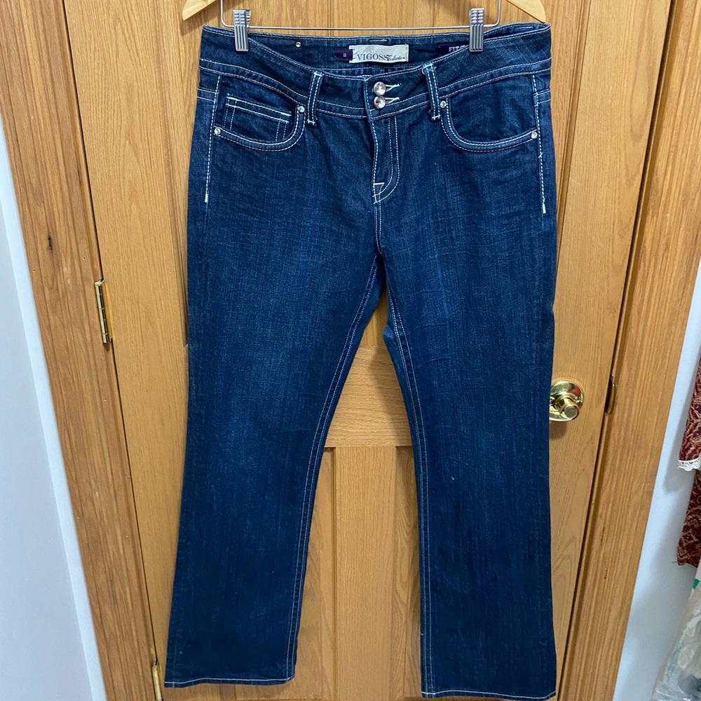 Boot cut rhinestone embellished jeans - Picture 3 of 7